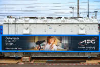 Trafotransport zum Umspannwerk Pichling am Bahnhof Asten/St. Florian